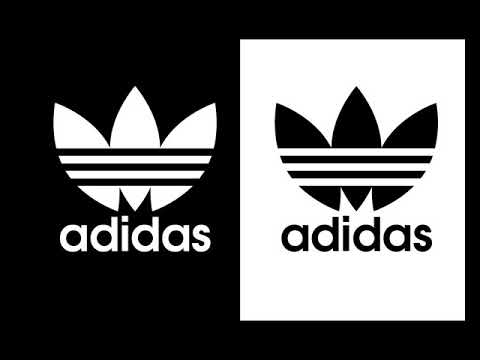 How To Design The Adidas Logo | Adobe Illustrator Tutorials - YouTube