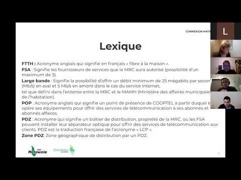 Rencontre d'information publique Rawdon - 8 février