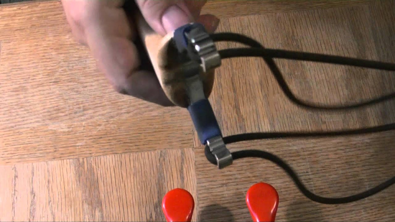 quick demo on attaching loop tube set to dankung slingshot