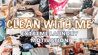 2 DAYS OF SPEED CLEANING MOTIVATION | CLEAN WITH ME | EXTREME LAUNDRY MOTIVATION | CLEANING WITH KIM