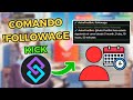COMANDO FOLLOWAGE para tus ESPECTADORES en KICK con STREAMERBOT ✅🤖