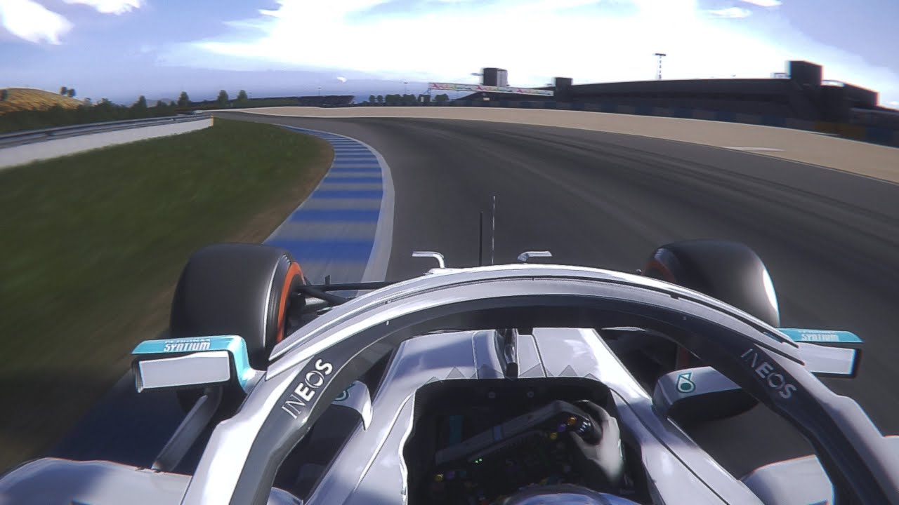 Kimi Antonelli Testing the Mercedes W11 at Jerez | Assetto Corsa