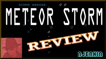Meteor Storm - on the ZX Spectrum 48K!  with Commentary
