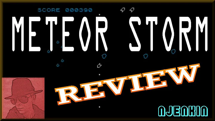 Meteor Storm - on the ZX Spectrum 48K!  with Commentary