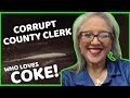 Get BLITZED With the Clerk! County Clerk's Actions Lead to Censure, Possible Removal From Office!