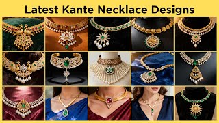 Latest Kante Necklace Designs 2025 | Gold & Diamond Necklace Collection for Women