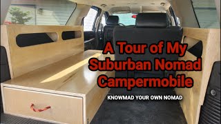 Solo Female Nomad 2007 Chevy Suburban Suv Camper Tour