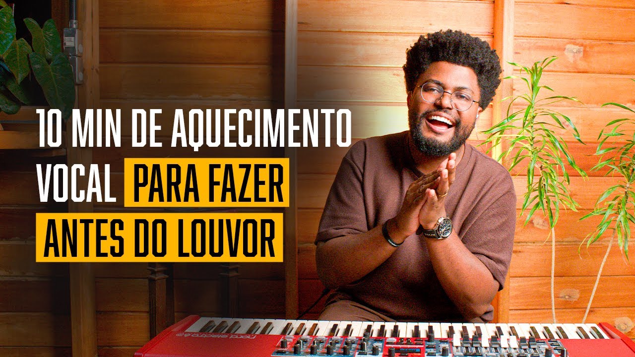 10 minutos de aquecimento vocal para fazer antes do louvor.