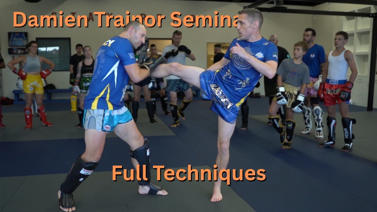 🥊 Muay Thai at the Highest Level | Damien Trainor Training Session