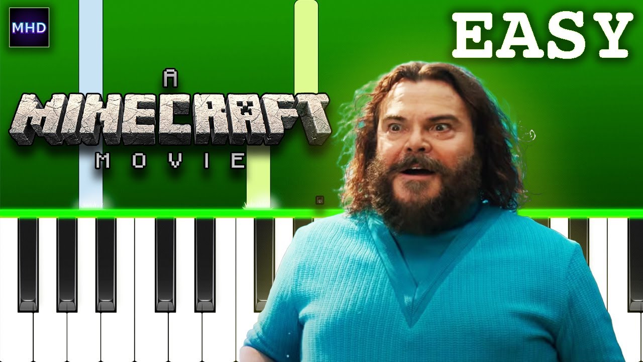 Steve's Lava Chicken - EASY Piano Tutorial