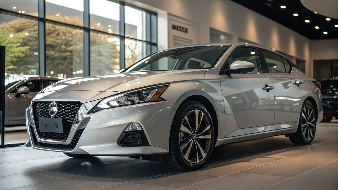 Nissan Altima 2026 – умный дизайн, передовые технологии и экономичный седан.