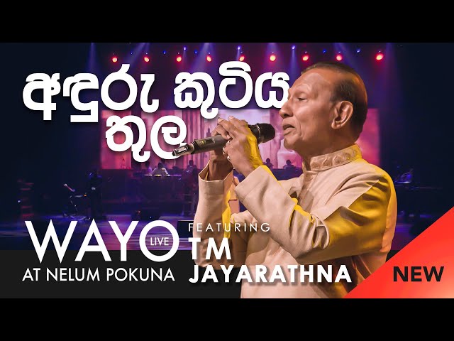 WAYO (Live) - Anduru Kutiya Thula (අඳුරු කුටිය තුල) by TM Jayarathna class=