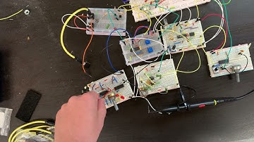 Prototyping LFO wave shaper module with gate, ADSR, VCO and VCA