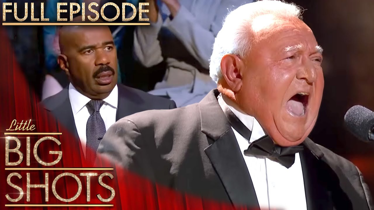 72-Year-Old Stuns Steve Harvey With Sinatra Performance! | S1E1 | Little Big Shots Forever Young
