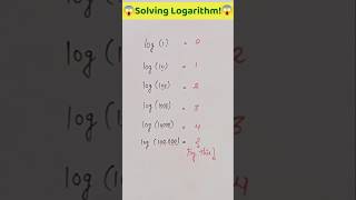 🔥 Solving Logarithm🔥 || Multiply Tricks || Math || #maths #mathstricks (021)