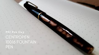 Centropen 10016 Fountain Pen Review.