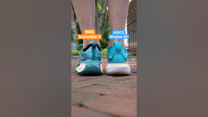 Nike Invincible 3 & Asics Gel-Nimbus 25