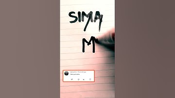 Sima name logo #shorts