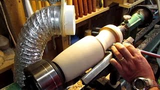 #73 Woodturning a Spalted Pecan Vase Part 2