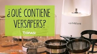¿Qué contiene Versapers 4G? - Extractor de zumos - YouTube
