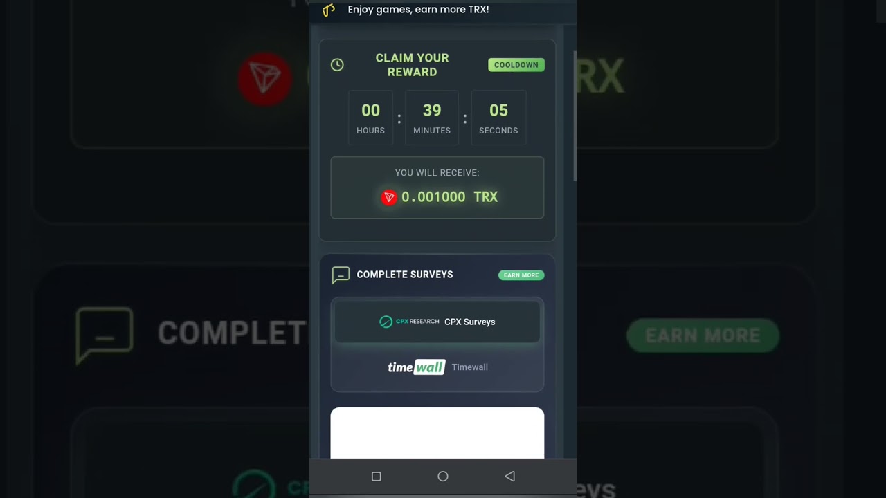 TRON KING BEST SITE EARN TRX 💯 ❣️❣️❣️