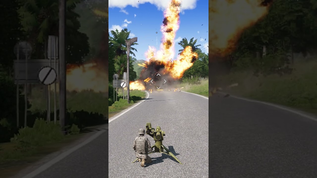 T-55’s Final Moment 💥 | Ukrainian TOW Missile Strikes Hard – ARMA 3 Simulation