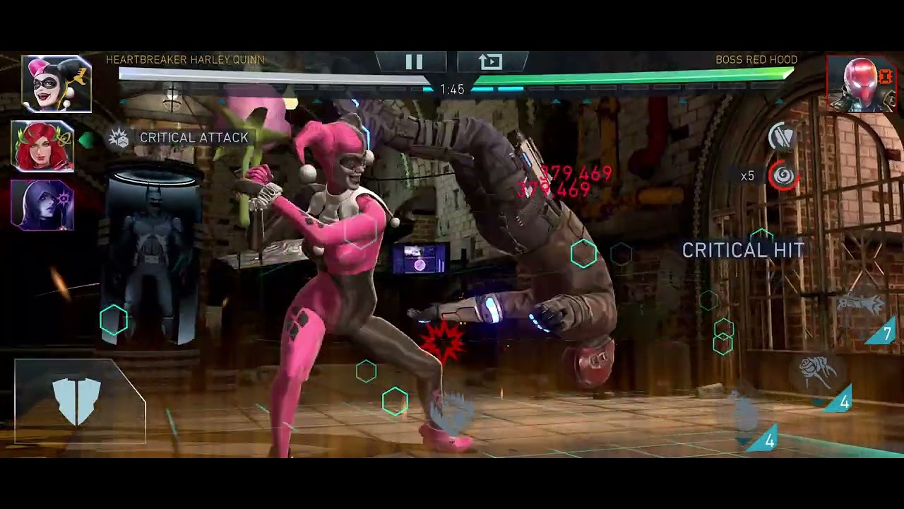 [Free to play: Injustice 2 Mobile] - Solo Raid The Last Contract H6T3 ...