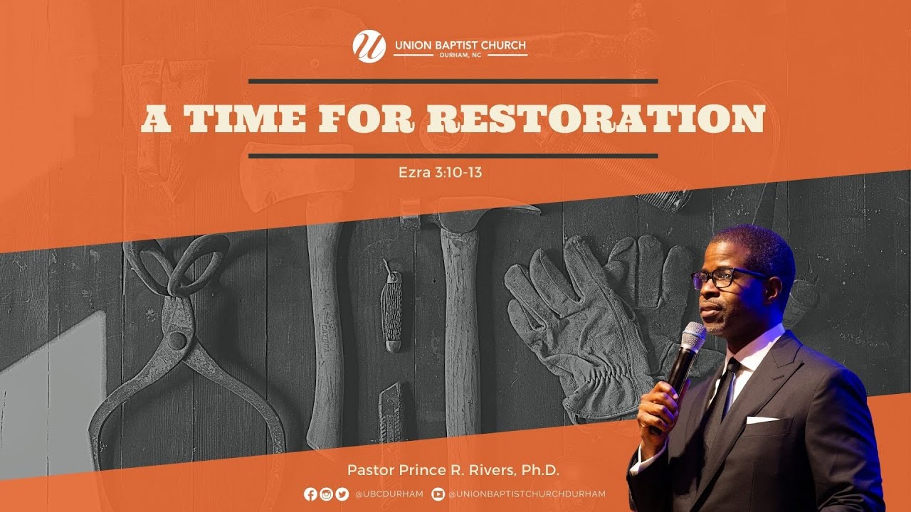 Prince Raney Rivers Pastor A Time for Restoration - Pastor Prince R. Rivers, Ph.D. - YouTube
