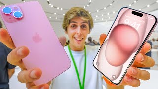 iPhone 15 HANDS-ON 📱‼️ (Colors, Dynamic Island, USBC & More!)