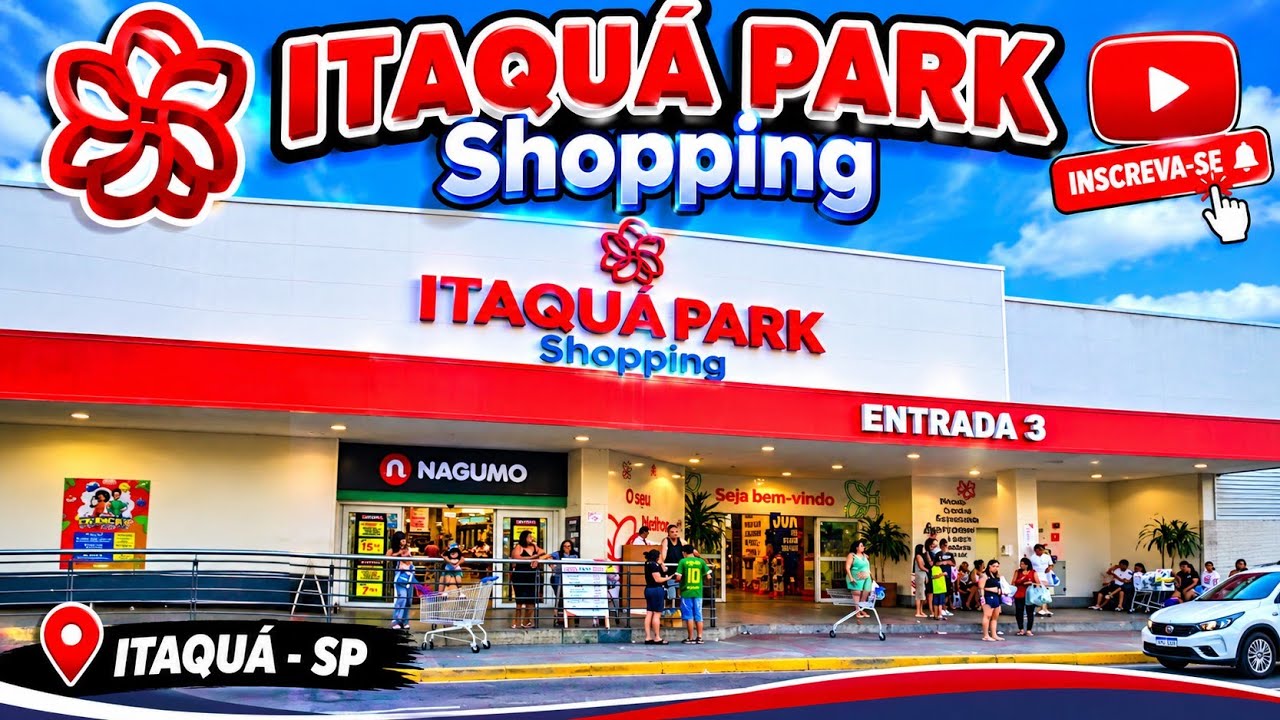 ITAQUA PARK SHOPPING, NA CIDADE DE ITAQUQUECETUBA ZONA LESTE DE SÃO ...