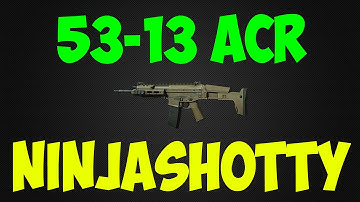 MW3: 53-13 ACR | Demolition - Dome | NinjaShotty (Northy_81