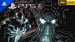 (Ps5) Spider-Man 2 - Tobey Black Raimi Suit Vs Venom | Realistic Graphics Gameplay [4K 60Fps Hdr]