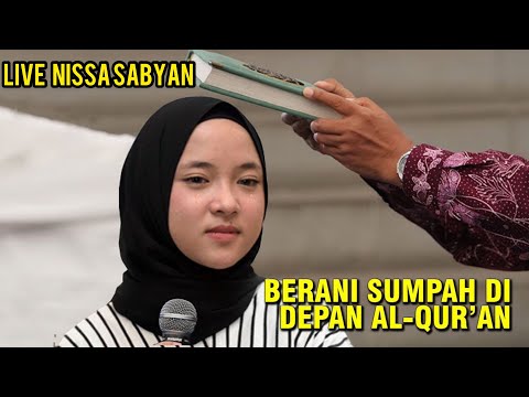 Video Live Tingkah Asli Nissa Sabyan Yang Sebenar nya