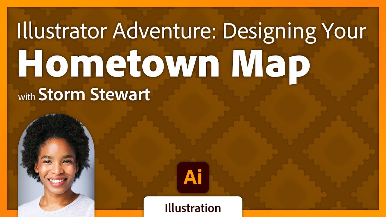 Adobe Illustrator Adventure: Designing Your Hometown Map with Storm Stewart