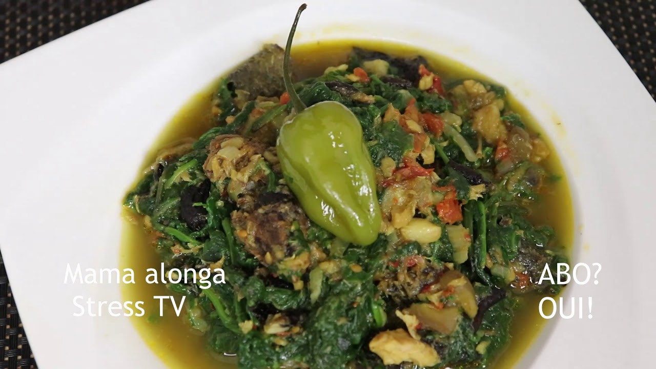 Epinard Vert na Nzombo (Cuisine Congolais)