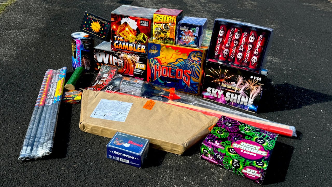 Bunte Feuerwerk Mischung [F2 + F3] #6 | SILVESTER VORFREUDE 2024/2025 🎆