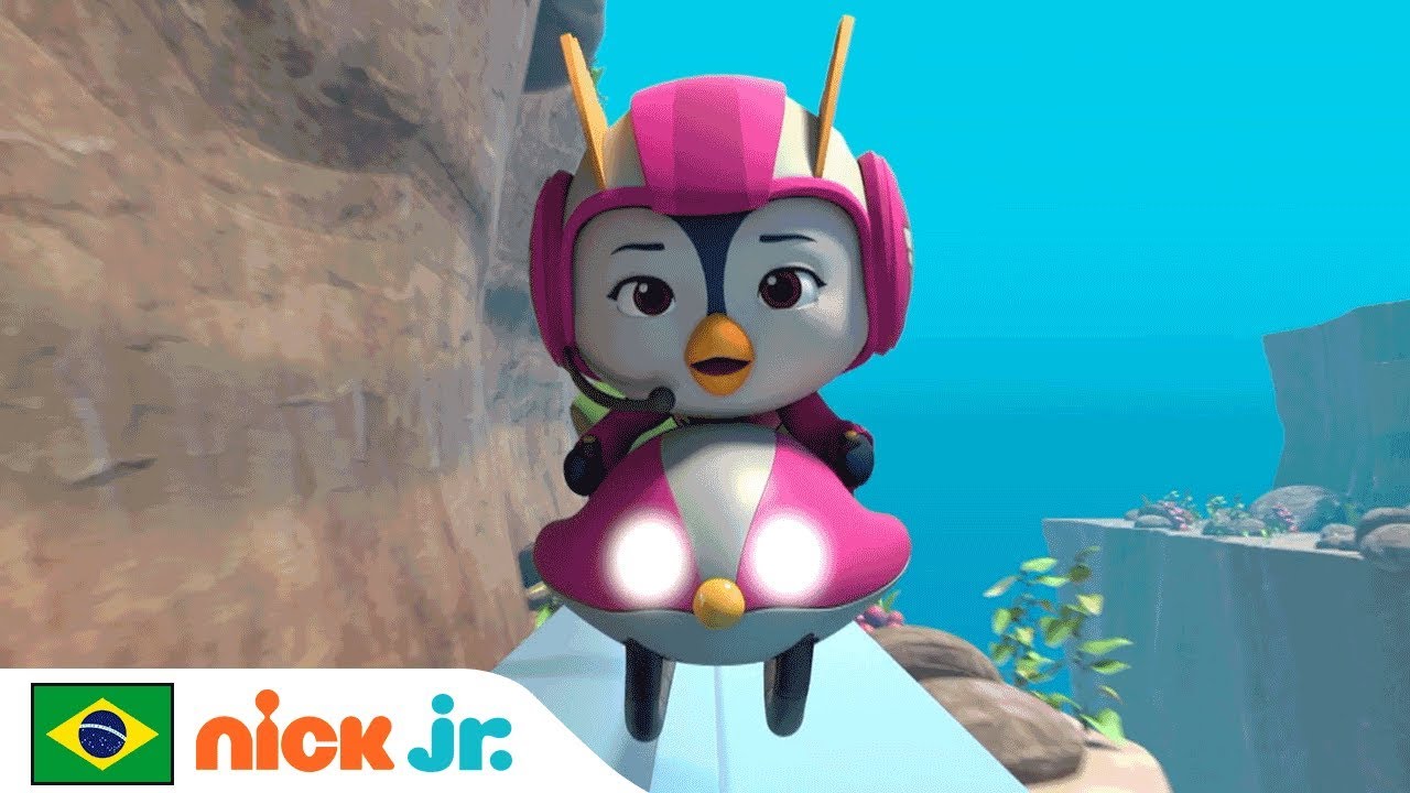 Trem em fuga 🚆 O Aquawing de Penny | Top Wing | Brasil | Nick Jr.