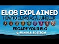 How to *ACTUALLY* Climb as a JUNGLER - ELOs Explained League of Legends