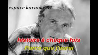 Video thumbnail of "KARAOKE MICHEL SARDOU . Mon mal de foie 1972  KARAOKE PASSION 51"