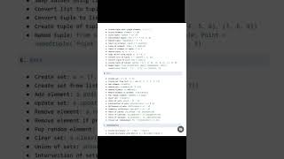 Comprehensive python@cheatsheet