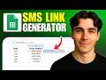 How to Create a URL to SMS a Phone Number in Messages From Google Sheets (Tutorial 2026)