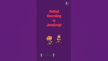 method overriding in javascript | #javascript tutorial in 1 minutes #coding #oops #programming