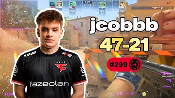 JCOBBB 47-21 EU FACEIT POV (Mirage) | 4122 ELO