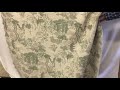 Ancient Asian Landscape Tapestry | Off White, Sage Green, Gray | Heavy Duty