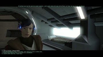 Kotor 2: Becoming A Jedi Weapon Master
