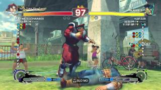 ULTIMATEGOHAN400 ( Hawk ) vs nijah328 ( Bison ) - SSF4 AE Version 2012 HD Replay