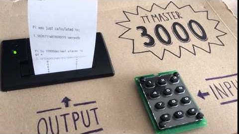 Raspberry pi printing pi