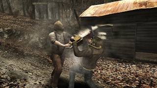 Resident Evil 4 but the Chainsaw Struggles to Kill Leon...
