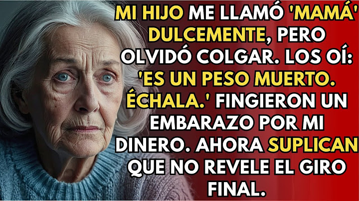 Mi hijo olvidó colgar y escuché una conversación cruel con su familia. Así que yo...