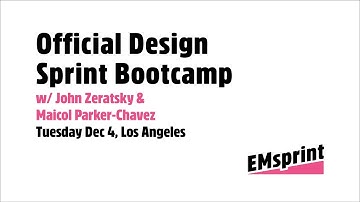 Official Design Sprint Bootcamp with John Zeratsky in Los Angeles